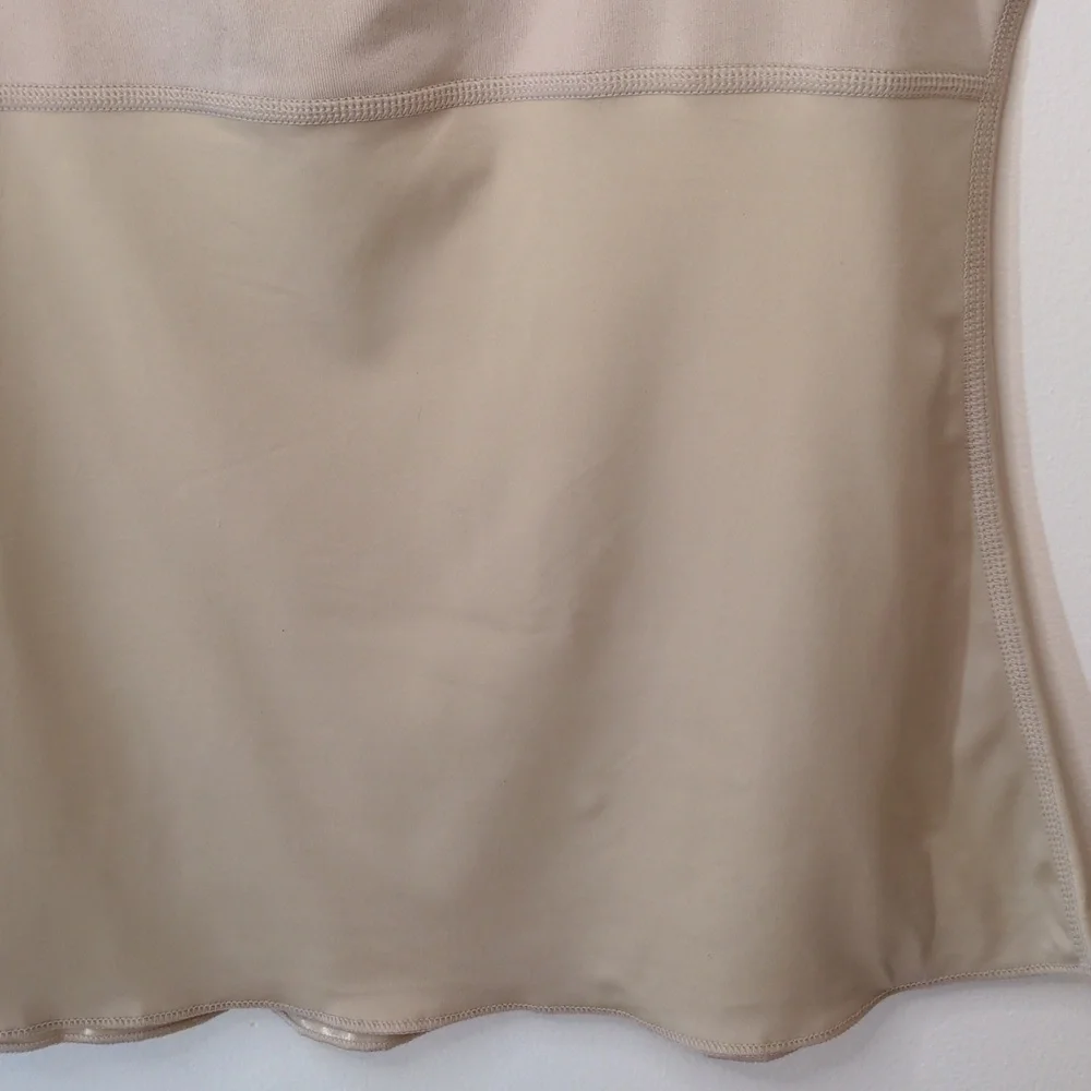 Spanx Smoothing Shapewear Cami Tank XL Nude Beige